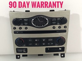 “NI599” Infiniti G35XS Radio/AC Controls 25810 JK60A - $36.10