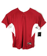 Red Blank Baseball Jersey Mens Medium White (Nike) Team - €25,39 EUR
