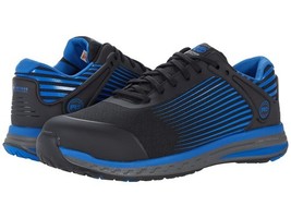 Timberland Day One Safety Drivetrain Low Safety Toe Black/Pantone Blue 7 - $56.93