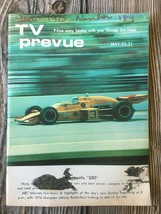 Chicago Sun-Times Tv Prevue | The Indianapolis 500 | May 25-31, 1975 - £14.66 GBP
