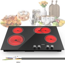 Electric Cooktop 30 Inch, Electric Stove 4 Burner Built-In Electric Cook... - $463.99