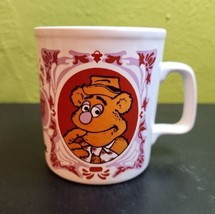 Kiln Craft Muppet Show Fozzie Bear Collectible Mug Cup VTG 1978 Jim Henson White - £59.18 GBP