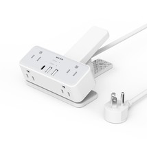 Desk Clamp Power Strip With Usb Ports, 6Ft Extension Cord With Multiple ... - £34.39 GBP