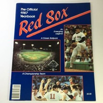 VTG MLB Official 1987 Boston Red Sox Yearbook, A Championship Team - £11.21 GBP