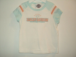 Harley Davidson Las Vegas Unisex Toddler Size 2-4 T Shirt Short Sleeves White - £10.61 GBP