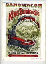 BANDWAGON Journal of the Circus Historical Society Sep Oct 1969 King Burk - $24.72