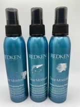 3x Redken Clear Moisture Instant Polishing Prep Leave-In Cutting Detangl... - $108.90
