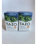 2x Tazo Organic Herbal Juniper Mint Honey Tea- 16 Tea Bag Each (Pack of 2) - $648.46 MXN