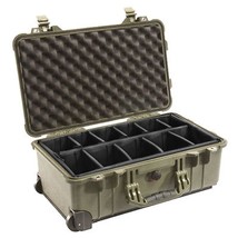 1510 Case With Padded Dividers (Od Green), Olive Green (015100-0040-130) - £368.79 GBP