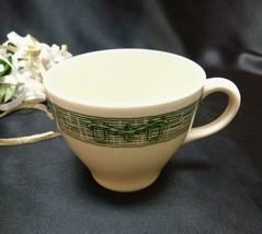 2298 Antique Scio Pottery Currier Ives Oxen Yoke Tapered Teacup - €5,95 EUR