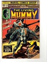 Supernatural Thrillers #10 ORIGINAL Vintage 1974 Marvel Comics Living Mummy - £15.85 GBP