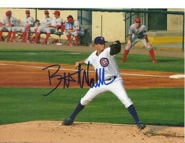 brett wallach Signed autographed 5x7 photo Cubs Minor league - $9.60