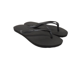 Havaianas Women&#39;s Black Top Flip-Flop Sandals Black Size 7/8W - £14.22 GBP