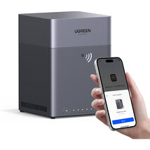 UGREEN NASync Plus 4-bay Desktop NAS, A76 A55 8 Core CPU, 8GB LPDDR4X, 2... - $588.16