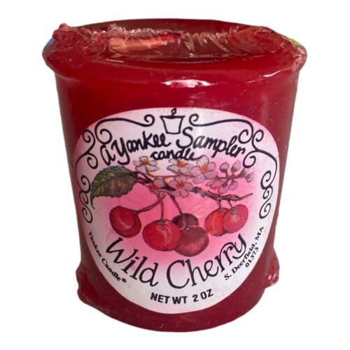 Yankee Candle Wild Cherry Votive Sampler 2 OZ *New - $5.00