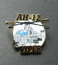 Bell Viper AH-1Z Mi-24 Military Marines Helicopter Lapel Pin Badge 1.2 Inches - £4.42 GBP