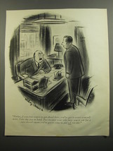 1952 Cartoon by Whitney Darrow, Jr. - Parker, if you ever expect - £14.77 GBP