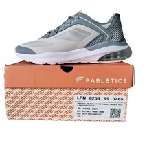 Fabletics Melrose Air Performance Artic Gray Lace Sneaker Shoes Size 8 NEW - £22.07 GBP