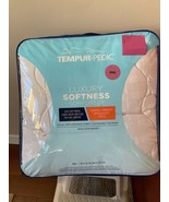BNIP Tempur-Pedic Luxury Softness Comforter, White, King Size 104&quot;x92&quot; - $406.13 CAD