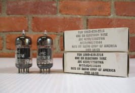 RCA JRC 6189 12AU7/WA Vacuum Tubes Closely  Matched Pair  TV-7 Tested  N... - $110.00