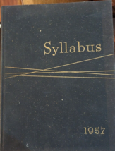 College Yearbook Northwestern University Evanston Illinois Syllabus 1957 - $26.93