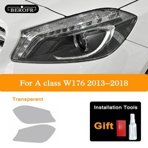 For Mercedes Benz A Cl W176 W177 A45 A35 AMG 180 Car Headlight Tint Black Protec - $149.53