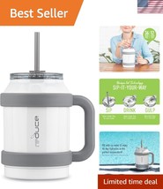 50 oz Stainless Steel Reusable Mug - Keeps Drinks Ice Cold - Dishwasher ... - $104.99