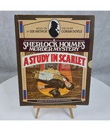 A Study in Scarlet 1st Edition England Vtg Sherlock Holmes Detective Cas... - $60.51 CAD