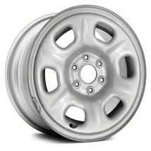 Wheel For 2005-2017 Nissan Frontier 15x6 Steel 6 Slot 6-114.3mm Painted Silver - £146.21 GBP