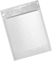 White Bubble Mailers 250 Pack 6.5x9 White Poly Envelopes Self Seal - £73.59 GBP