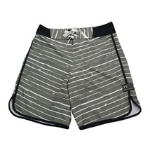 Under Armour Shorts Mens 30 Green White Board Swim Trunks Bathing Suit P... - $15.89