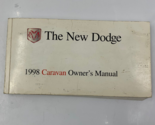 1998 Dodge Caravan Owners Manual Handbook OEM P03B16005 - $14.84