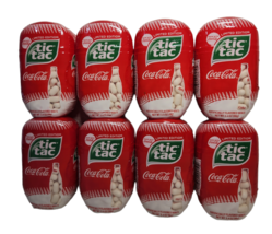 4 Packs Tic Tac Coca Cola Hard Candy Mint 3.4oz Limited Edition BBD 4-24 - £38.91 GBP