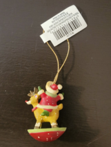 Kurt Adler Santa&#39;s World #W2126 2&quot; Santa Ornament (NEW) PSJ - £7.78 GBP