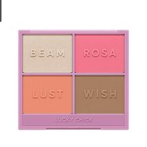 Lucky Chick Angel Baby Face Palette Colors Incude Beam, Lust, Rosa &amp; Wish - $16.99