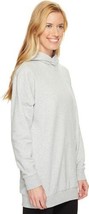 PUMA Womens Long dryCELL Hoodie Color Light Grey Heather Size Medium - £33.15 GBP