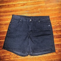 Unbranded Shorts Black Women Cotton Blend Size 18W Pockets - £10.84 GBP