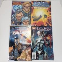 Battlestar Galactica Graphic Comic Book Lot Of 4 Dynamite &amp; Maximum - £19.39 GBP