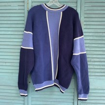 Basix Fenn Wright &amp; Manson Vintage Pullover Knit Sweater ~ Sz L ~ Purple... - $31.49