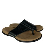 Gabor Sandals Womens 8.5 EU 39 Lanzarote Slides Black Leather Slip On To... - £39.26 GBP