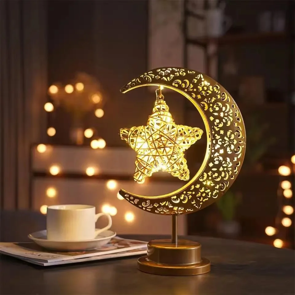 Night light for bedroom party wedding and muslim ramanda festival decoration table lamp thumb200
