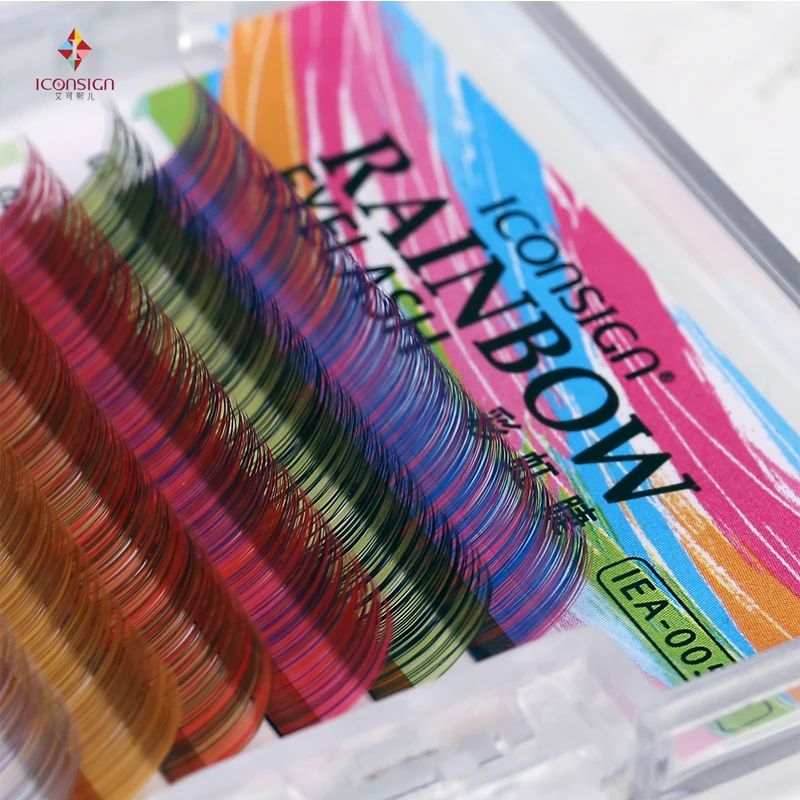 Charming Shinning Eyelash Super Soft Colorful eye lashes Popular in Party Christ - $38.20