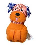 Priddy Books Plush Orange Dog Soft Toy Teacher Librarian Story Time - $9.89