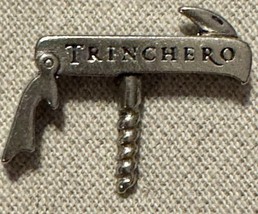 Trinchero Wine Key Lapel Pin – Sommelier Corkscrew Winery Promo Collectible - $10.65