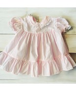 NWOT Vintage Bryan 12mo Pink Baby Full circle Dress Easter Spring Made i... - €16,88 EUR