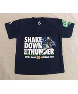 ☘️Notre Dame☘️ THE SHIRT 2012  Toddler 2T Football ND Fan Alumni Tee EUC!  - $17.41