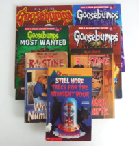 Lot Of 7 Goosebumps Fear Street &amp; Tales For The Midnight Hour Paperback Novels - £15.25 GBP