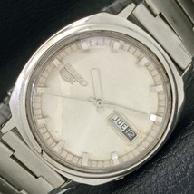 VINTAGE SEIKO 5 AUTOMATIC 6119C JAPAN MENS ORIGINAL DIAL WATCH a433936-1 - $119.99