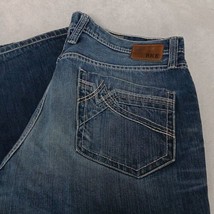 BKE Tyler Blue Jeans 36x30 Straight Leg Dark Wash - £29.46 GBP