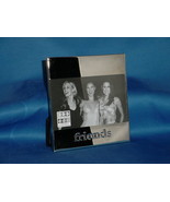 PICTURE FRAME Friend Themed Silver Gray Metallic Frame fits 4&quot; x 6&quot; photo - $110.92 MXN